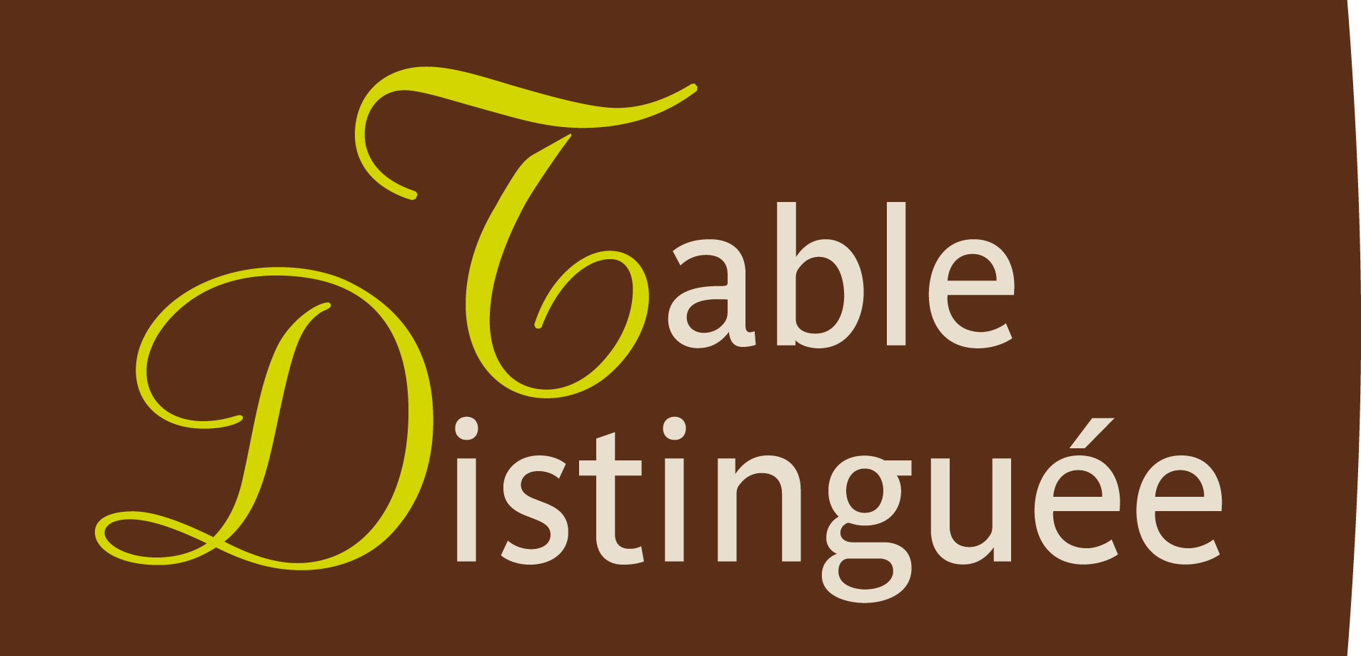 table distinguee fond